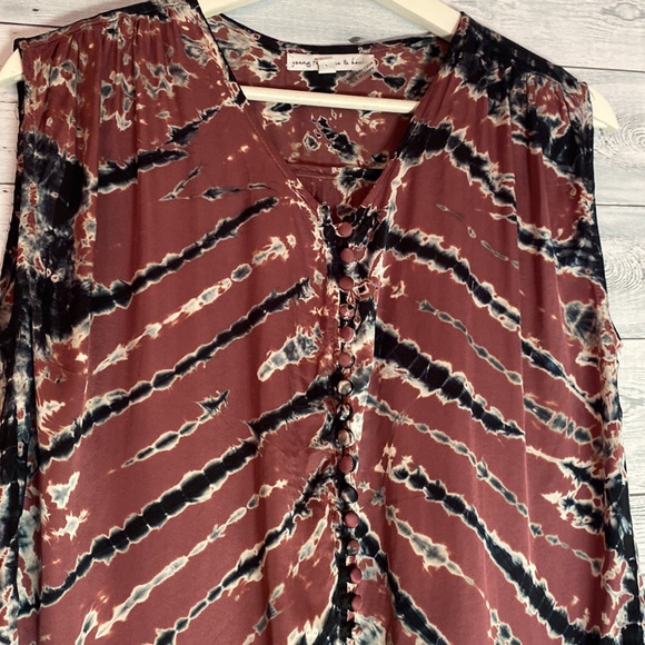 Young Fabulous and Broke Beautiful Sleeveless Patten Top Size XS - Picture 2 of 7